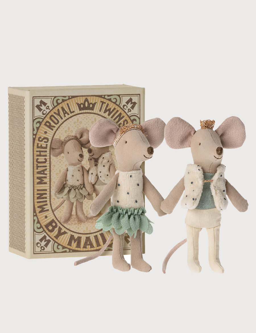 Royal Twin Mice in Matchbox Toys from Pepa London