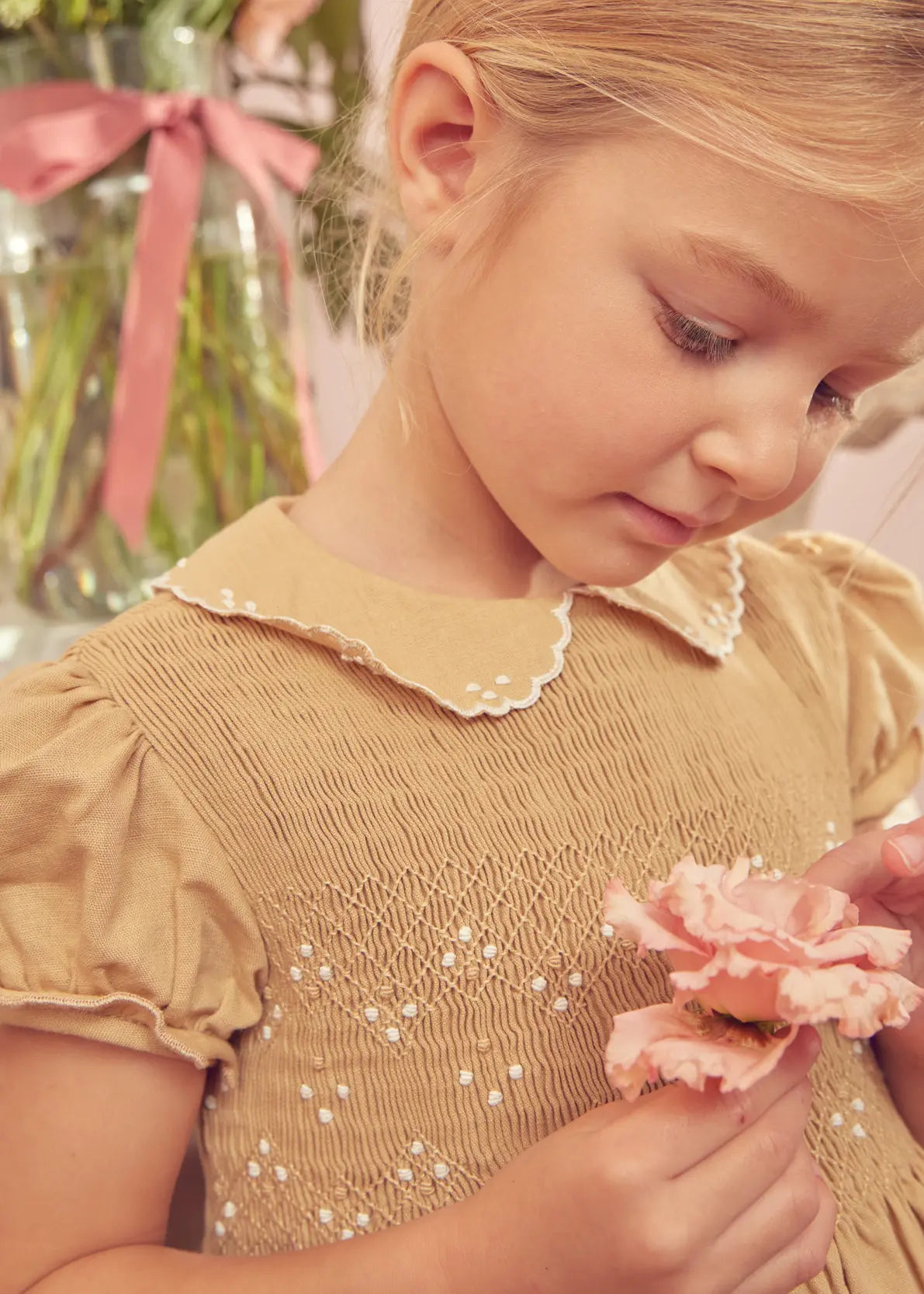 The Almond Dress Toddler Girl Look Look from Pepa London