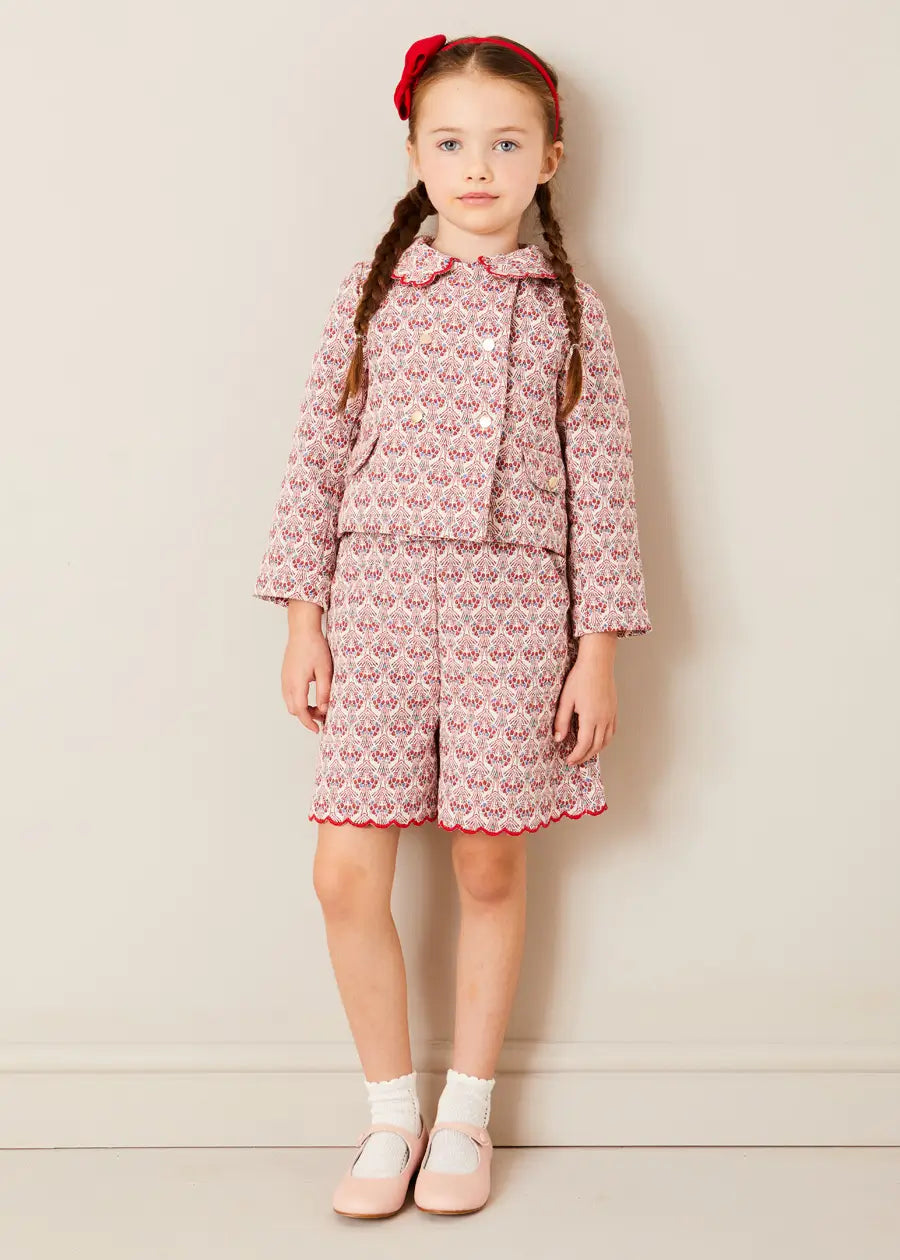 The Iris Jacquard Girl Look Look from Pepa London
