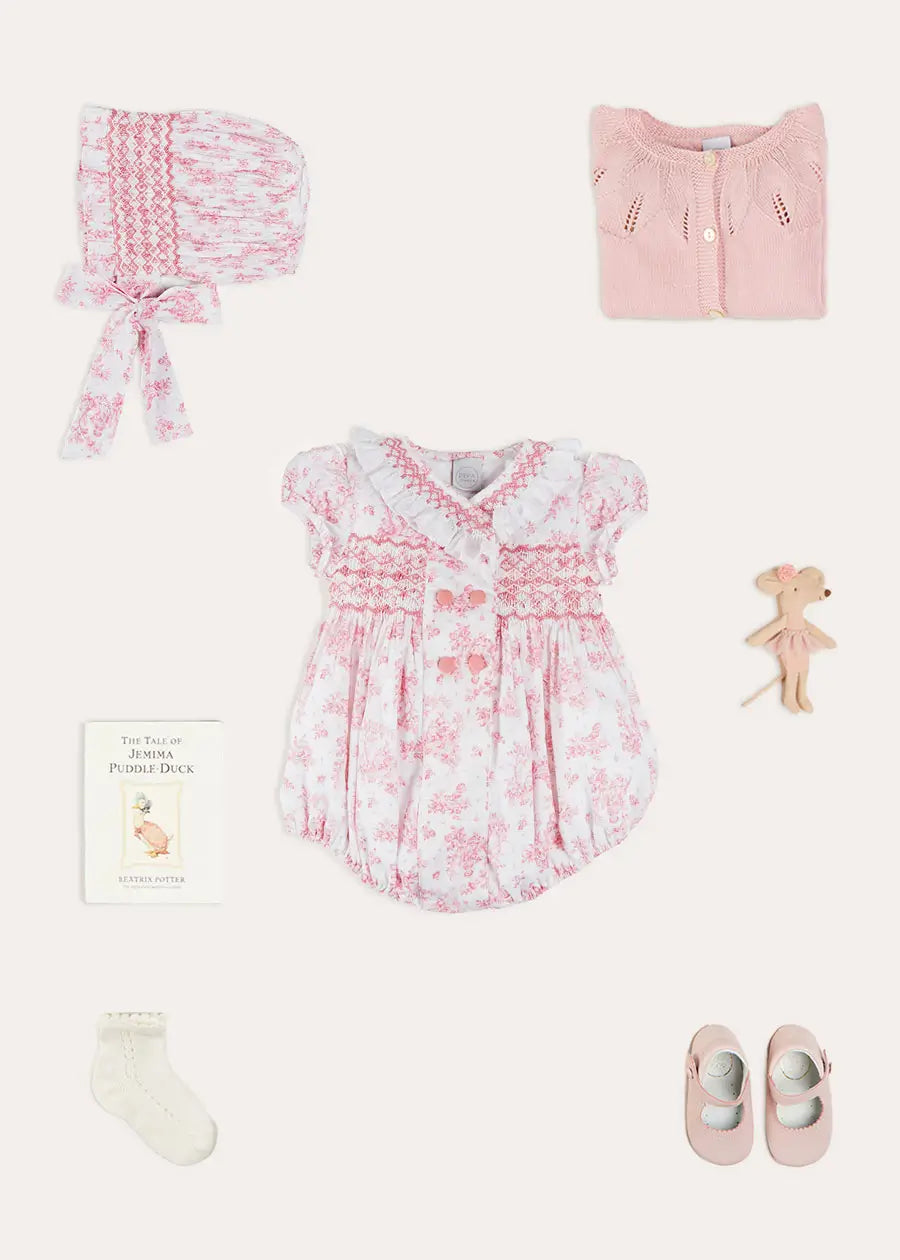 The Audrey Romper Baby Girl Look Look from Pepa London