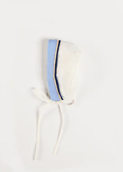 The Royal Mariner Bonnet in White (S-L) Bonnets from Pepa London