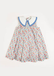 Poppy Floral Dress, Matching Albetta Dolly & Hairband Gift Sets from Pepa London