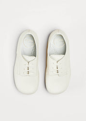 Boy's Ivory leather celebration shoes (20-34EU) Shoes  from Pepa London