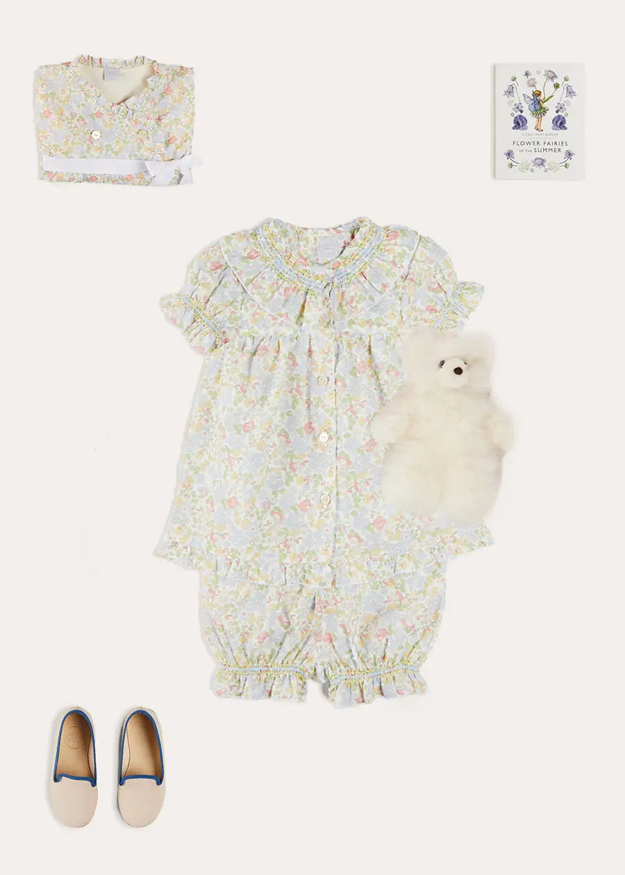 The Clara Short Sleeve Pyjamas Toddler Girl Look Look from Pepa London