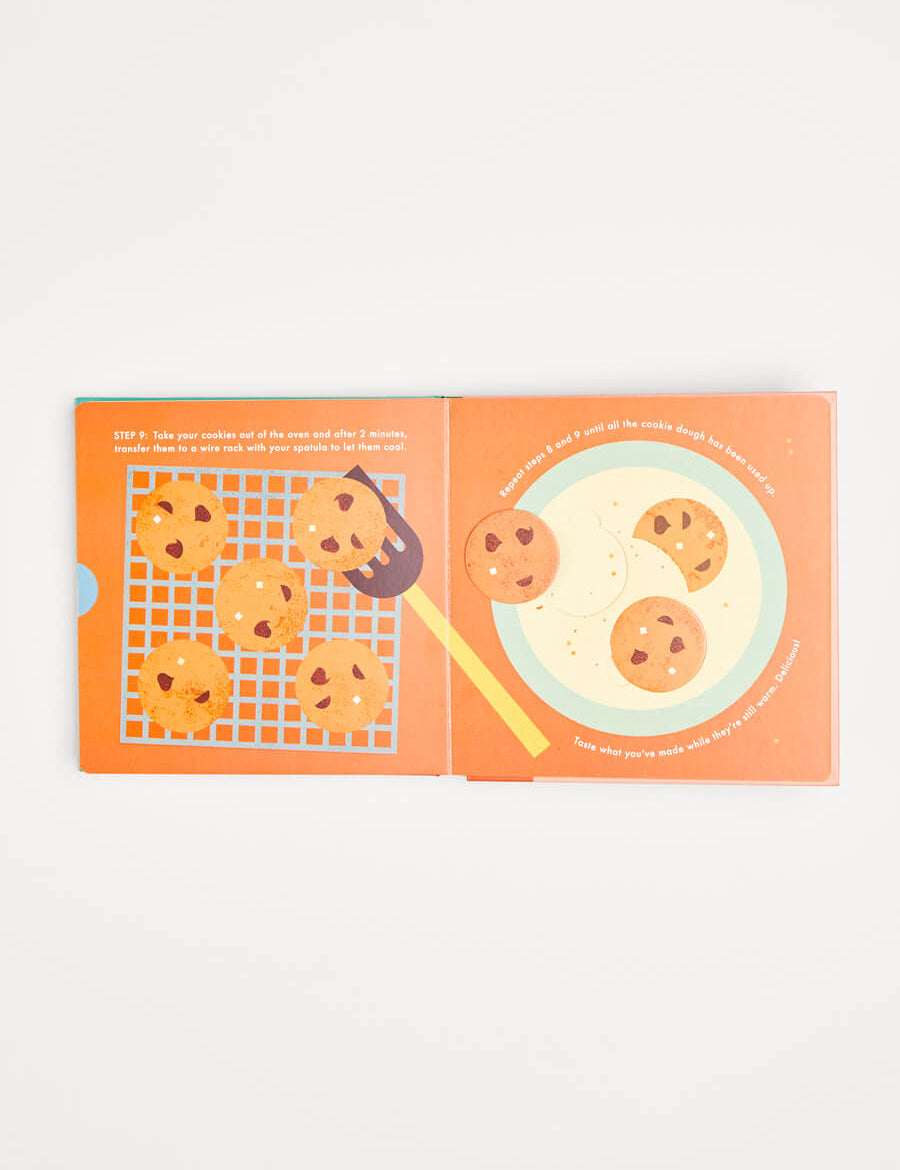 Cook In A Book - Cookies Book in Green BOOKS from Pepa London