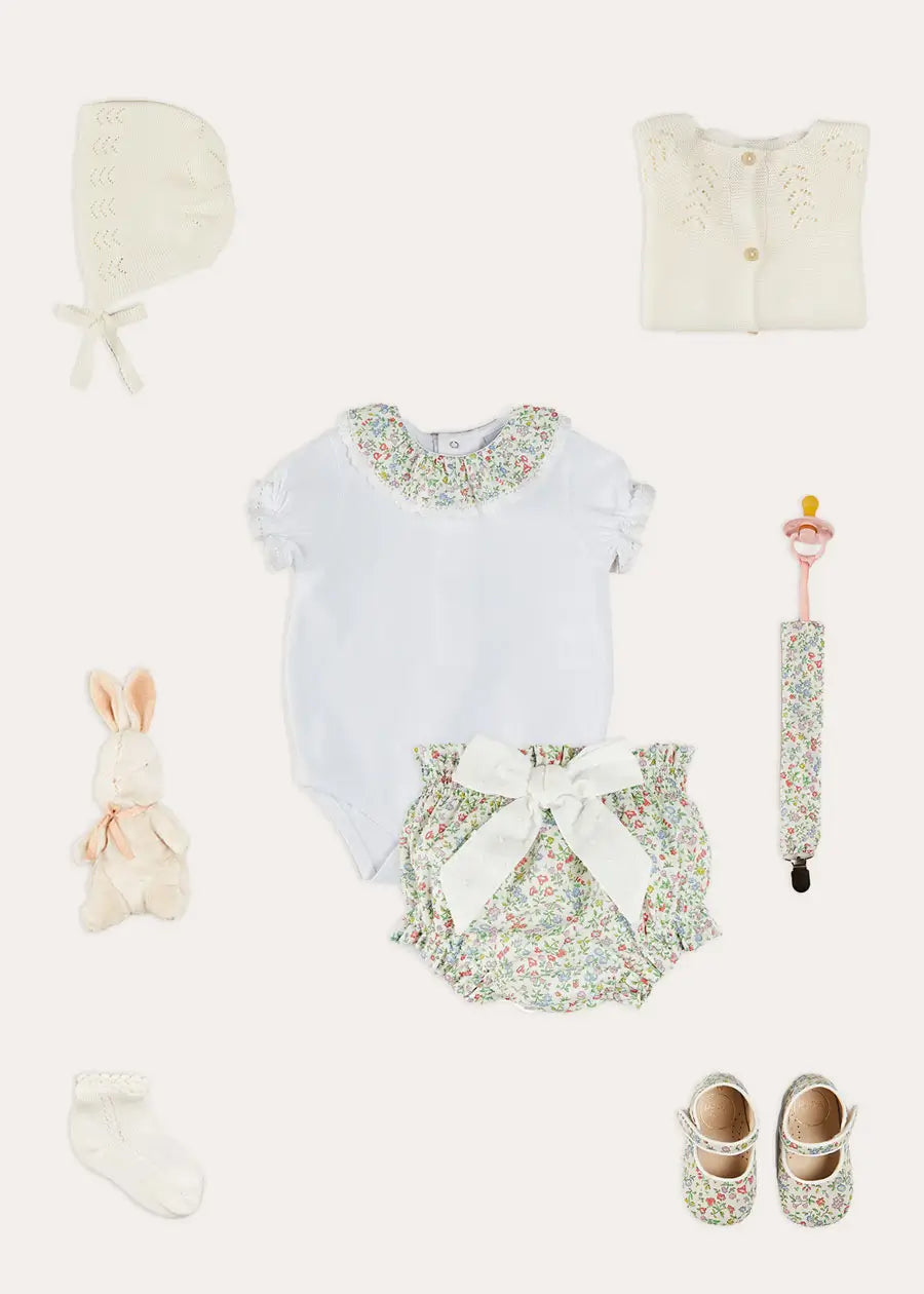 The Cordelia Bodysuit Baby Girl Look Look from Pepa London