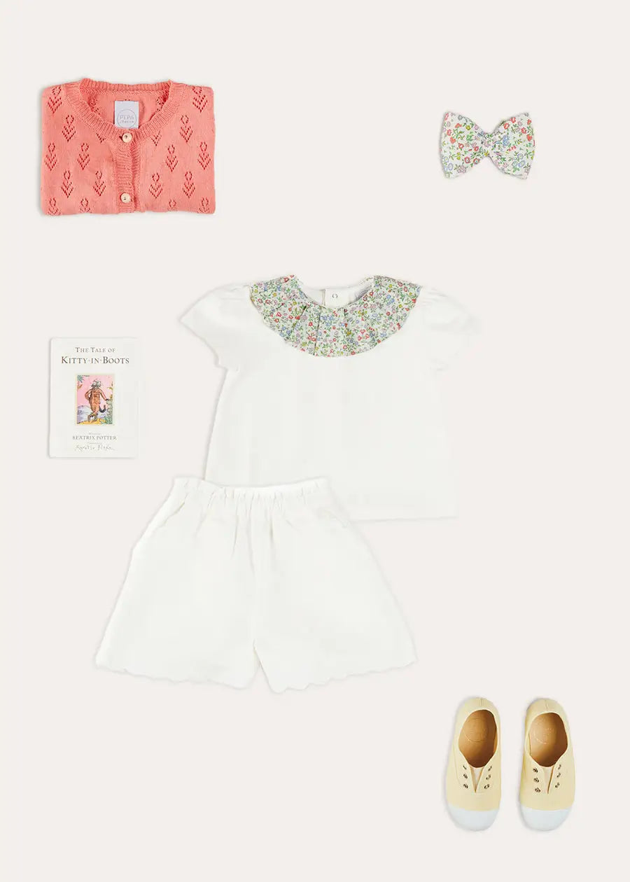 The Cordelia Top Toddler Girl Look Look from Pepa London