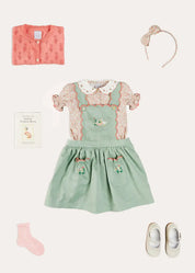 The Mabel Floral Blouse Toddler Girl Look Look from Pepa London