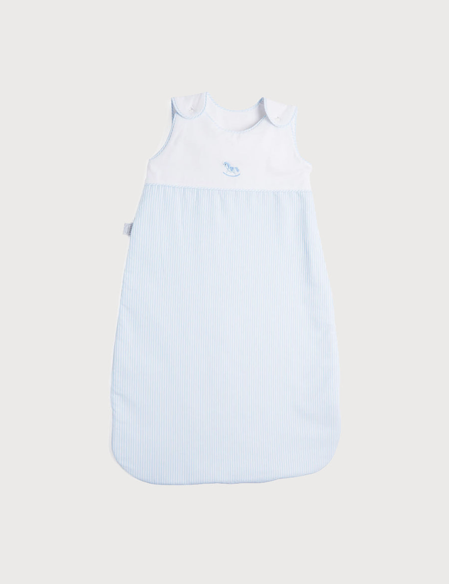 Blue Sleeping Bag with Rocking Horse Detail Accessories from Pepa London