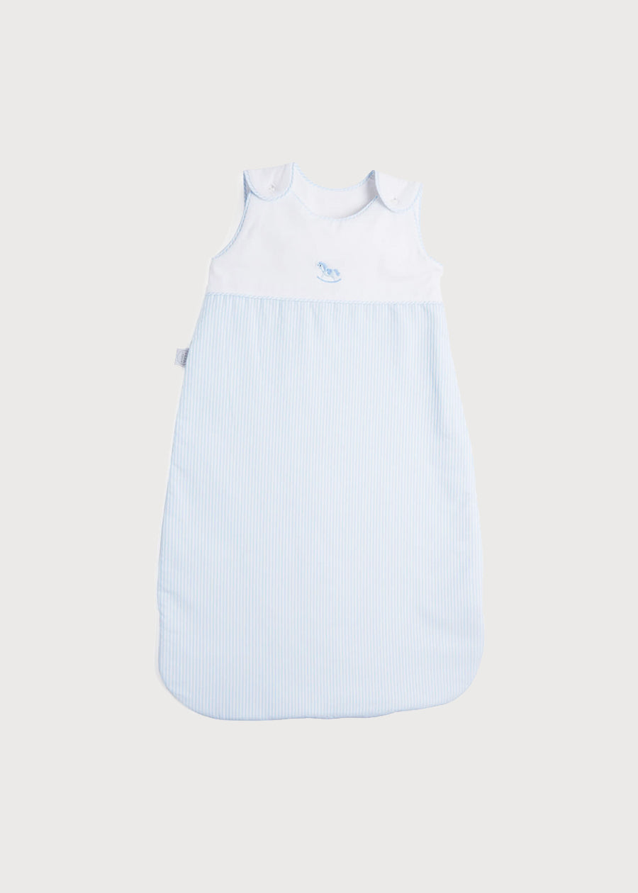 Blue Sleeping Bag with Rocking Horse Detail Accessories from Pepa London