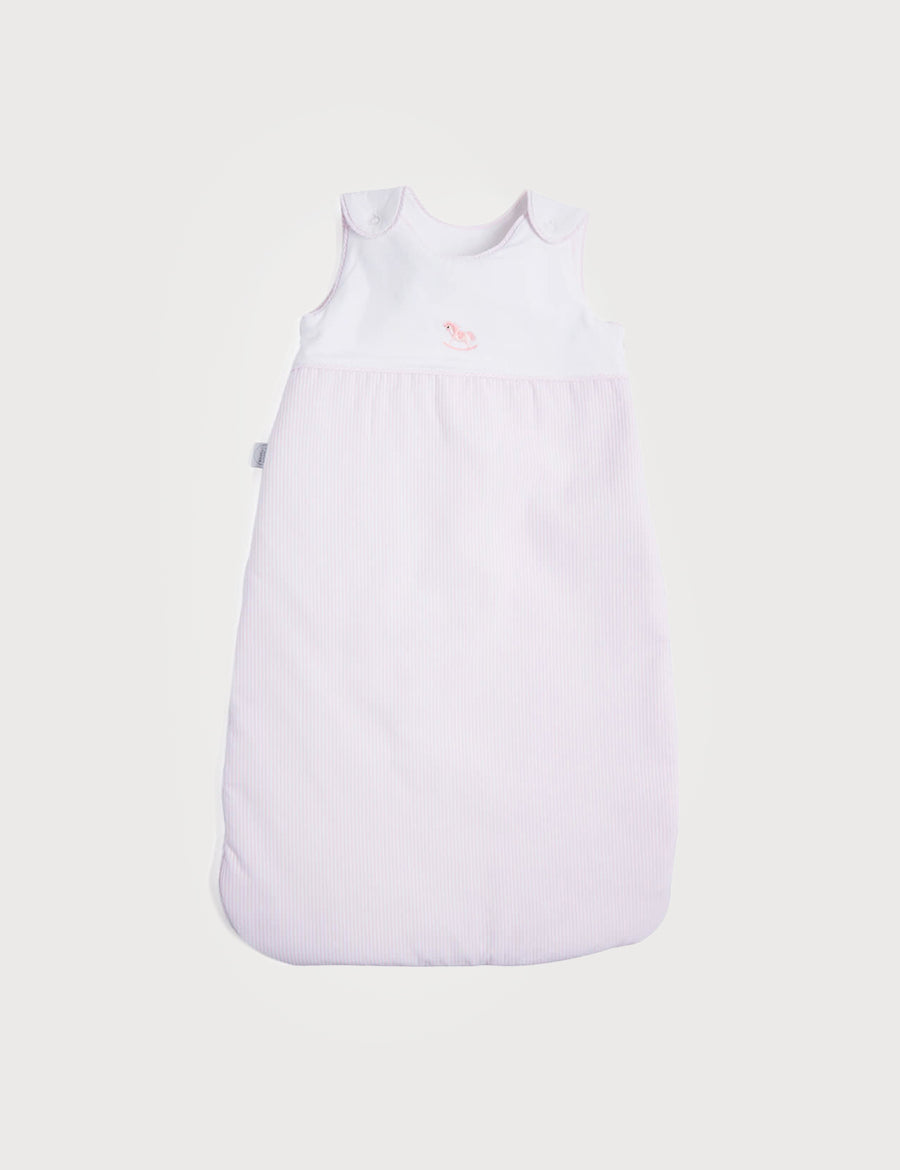 Pink Sleeping Bag with Rocking Horse Detail Accessories from Pepa London