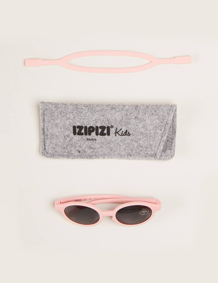Izipizi Baby Sunglasses in Pink (9m-3y) Toys from Pepa London