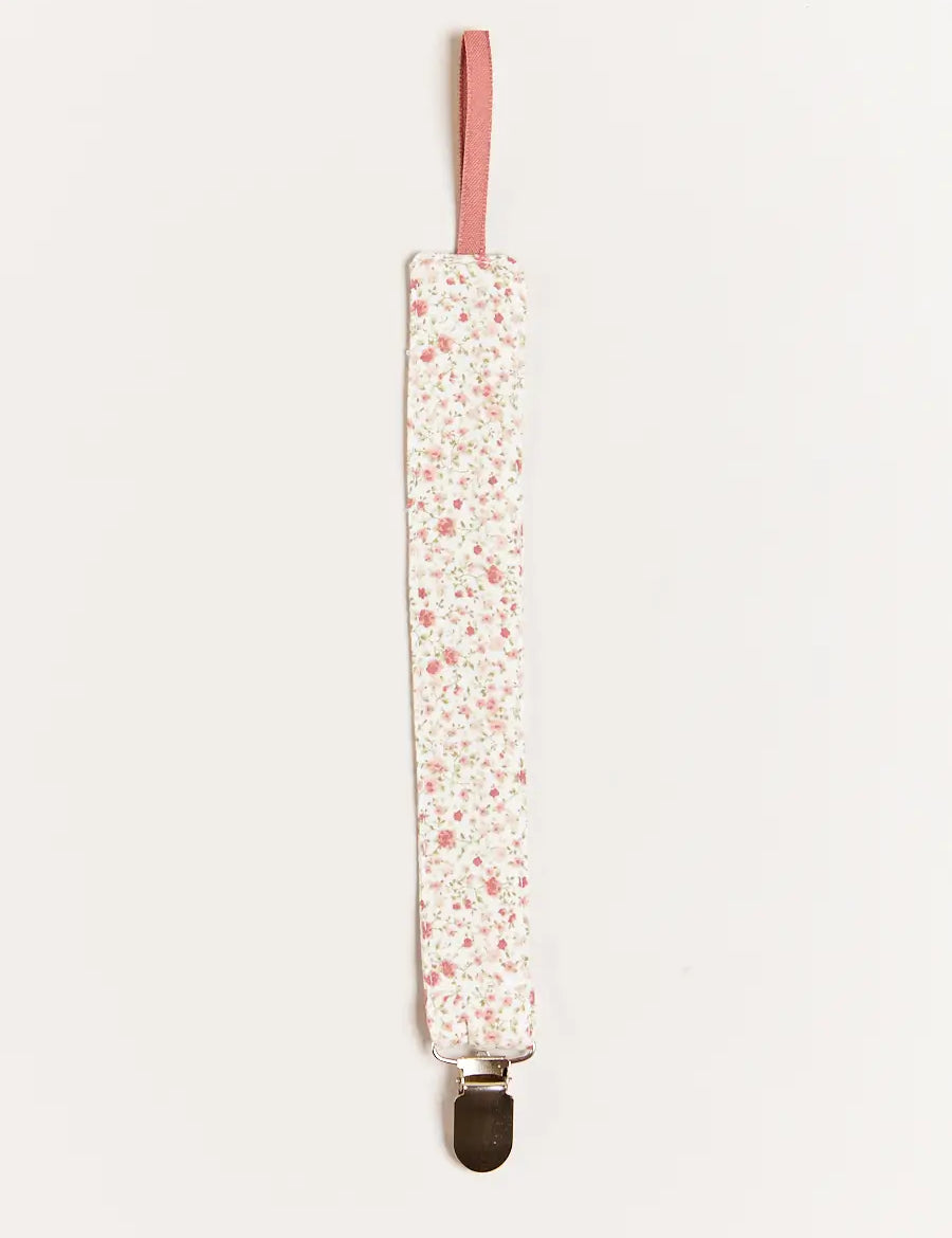 Ophelia Floral Dummy Clip in Pink Accessories from Pepa London