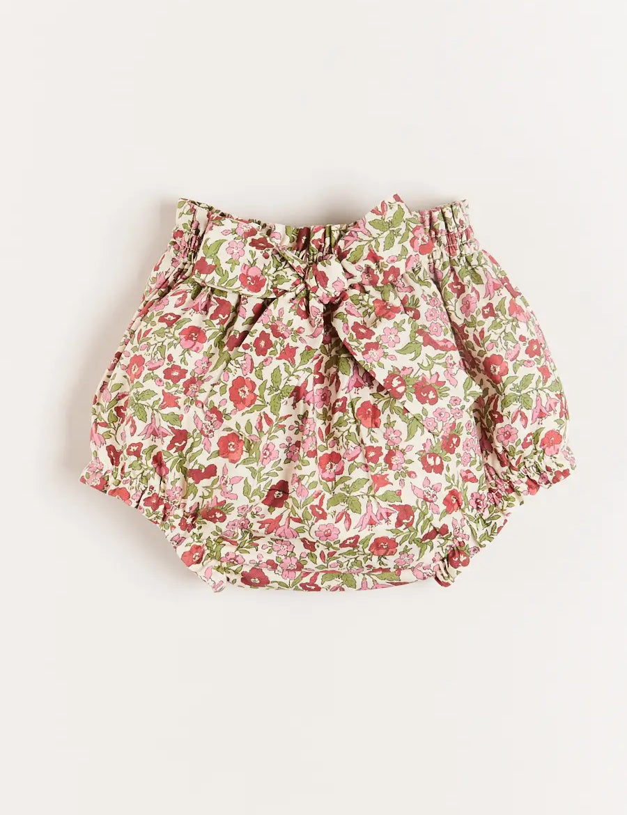 Daphne Floral Bloomers in Pink (3mths-2yrs) Bloomers from Pepa London