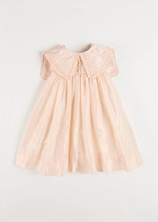 The Royal Silk Dress in Rose (4-10yrs) Dresses from Pepa London