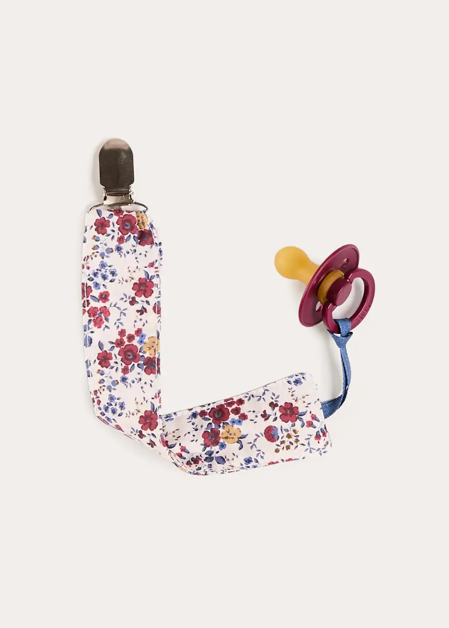 Louisa Floral Dummy Clip Dummy Clip in Cream (OS) Accessories from Pepa London