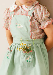 The Mabel Floral Blouse Toddler Girl Look Look from Pepa London