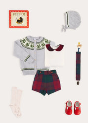 Grosvenor Tartan Baby Gift Set