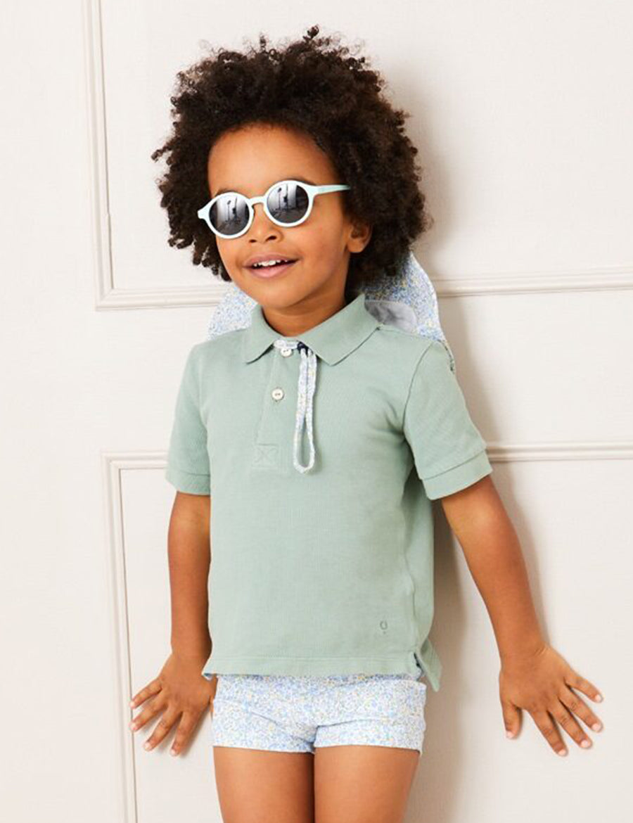 Izipizi Kids Sunglasses in Green (3-5y) Toys from Pepa London