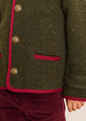 The Oatmeal Toggle Cardigan Boy Look