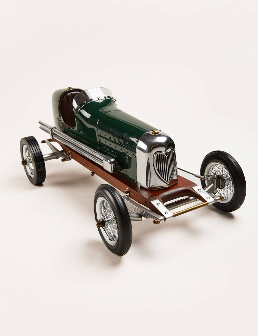 Bantam Wooden Model Car in Forest Green Toys from Pepa London