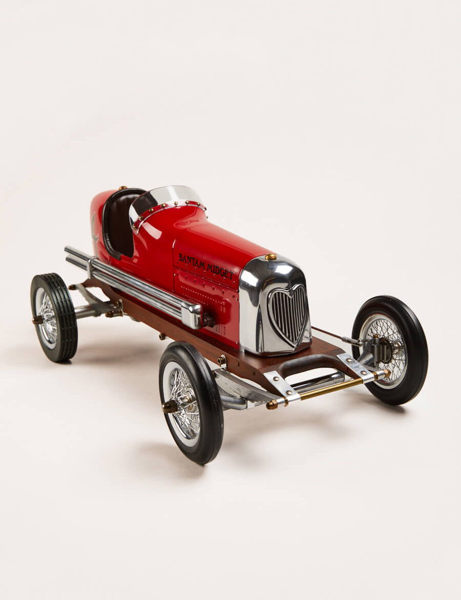 Bantam Wooden Model Car in Red Toys from Pepa London