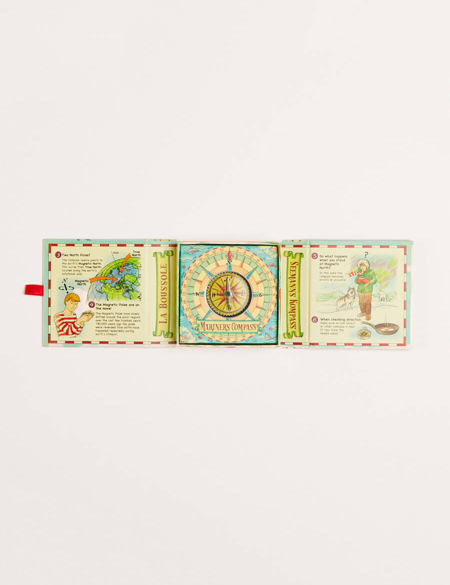 Mariner’s Compass in Blue Toys from Pepa London