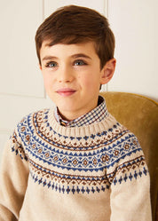 The Austrian Brown Jacket Boy Look Look  from Pepa London