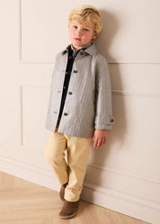 The Cadogan Houndstooth Shirt Boy Look