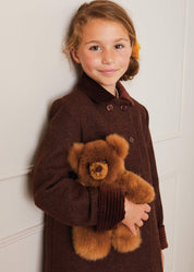Brown Teddy Bear (100% Alpaca Fur) Toys  from Pepa London