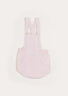 Knitted Openwork Dungarees in Pink (1-6mths) Dungarees  from Pepa London