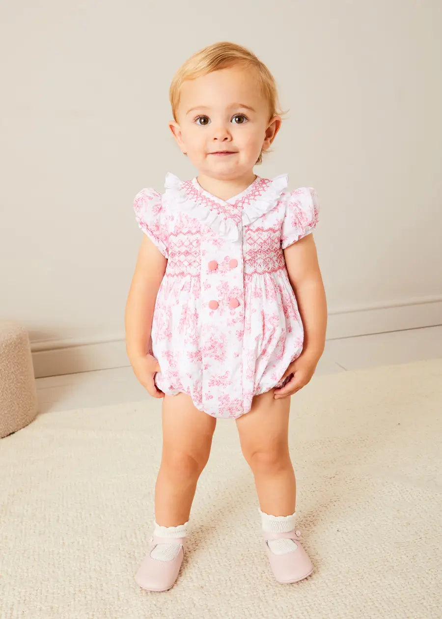 The Audrey Romper Baby Girl Look Look from Pepa London