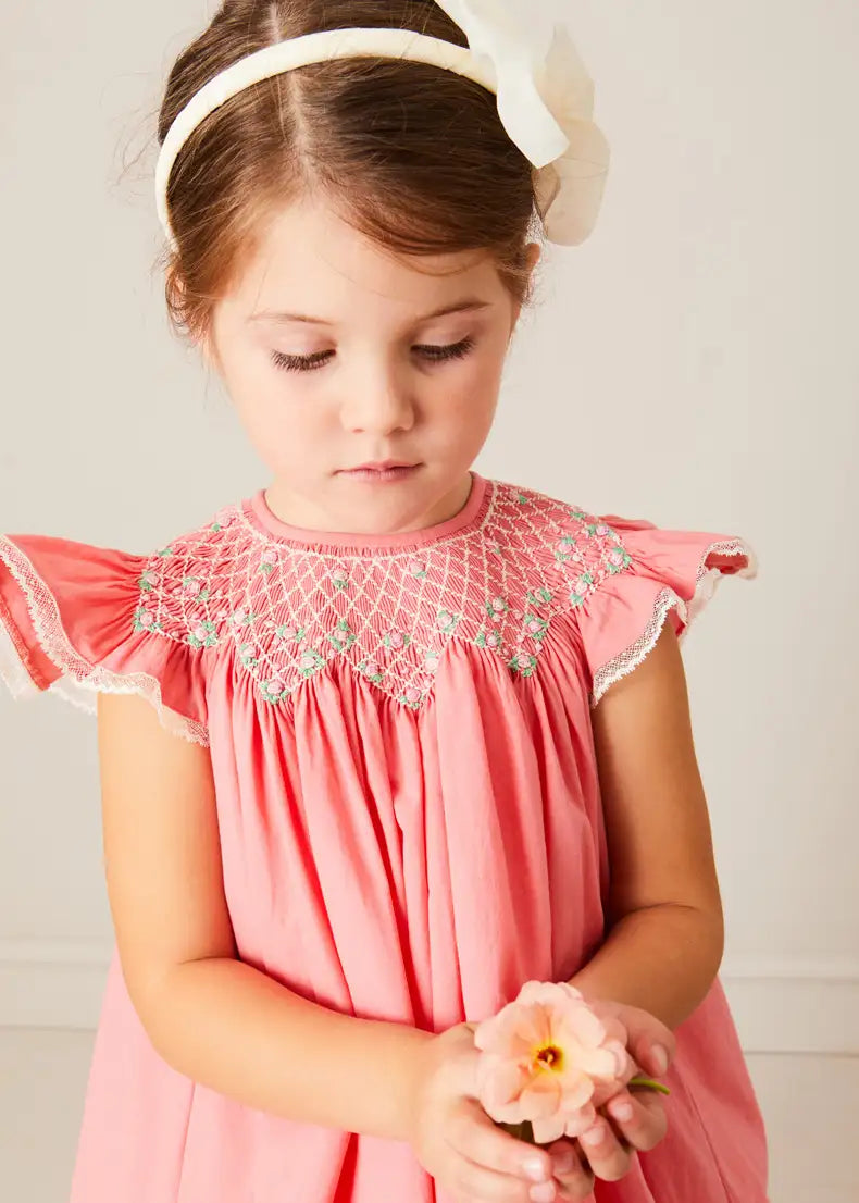 The Coral Dress Toddler Girl Look Look from Pepa London