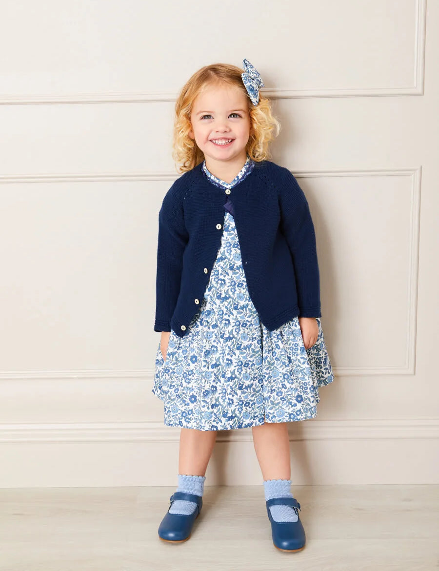 Openwork short socks - Light blue (0mths-6yrs) Socks from Pepa London