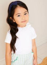 The Maxwell Gingham Shorts Girl Look Look from Pepa London