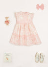The Rose Floral Party Set in Pink Look  from Pepa London