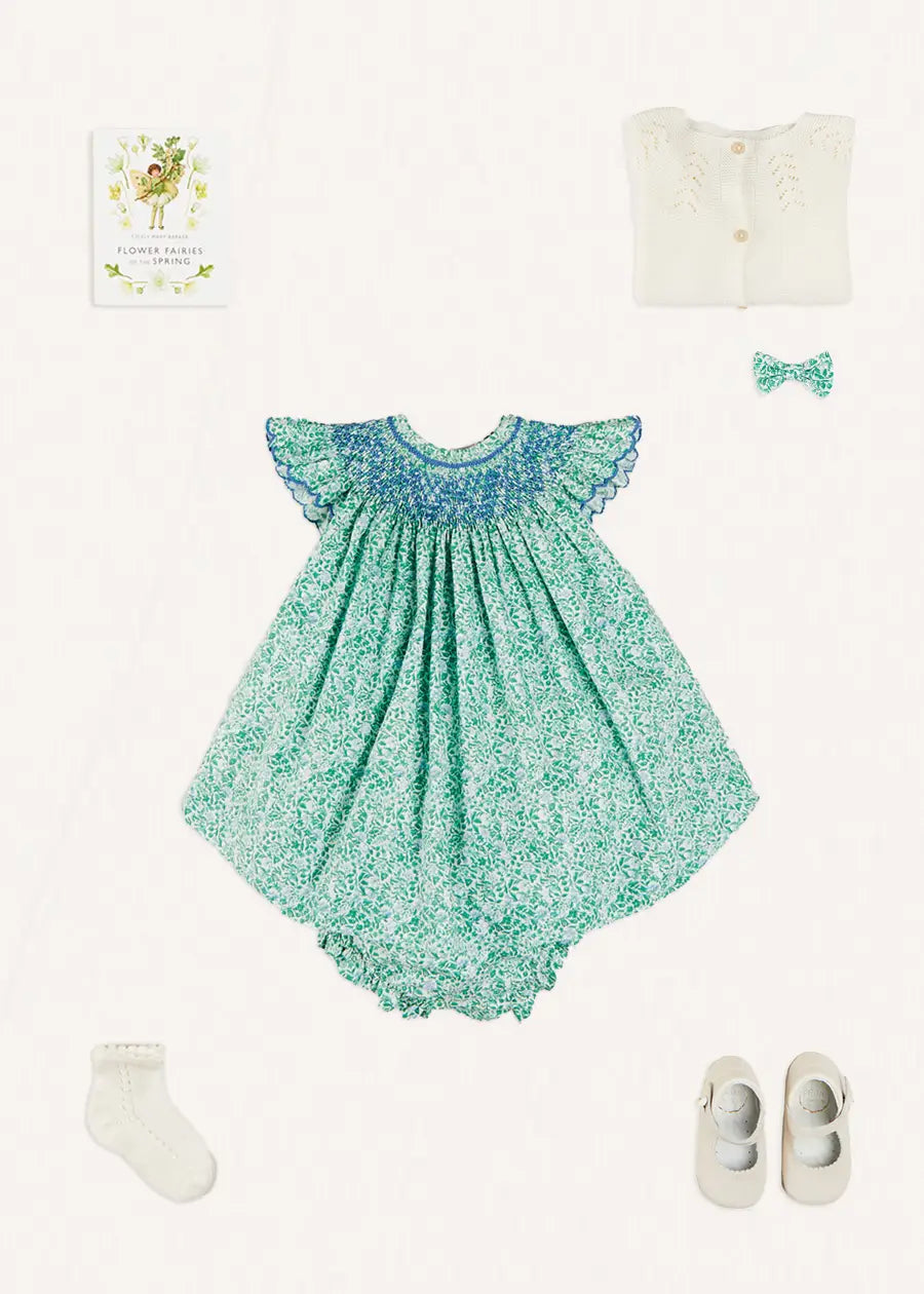 The Adelaide Dress Baby Girl Look Look from Pepa London