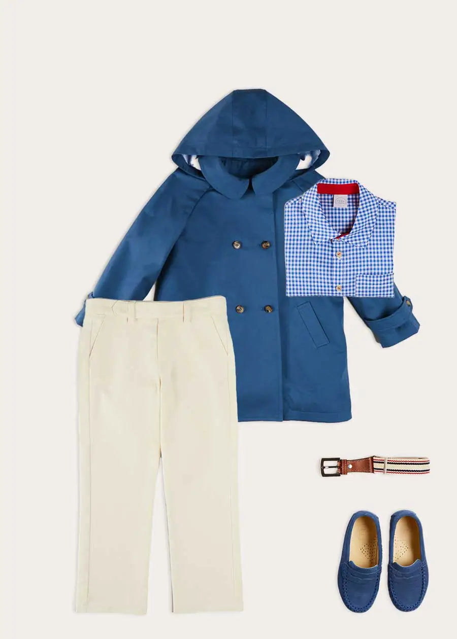 The Carlisle Striped Shirt Boy Look Look from Pepa London