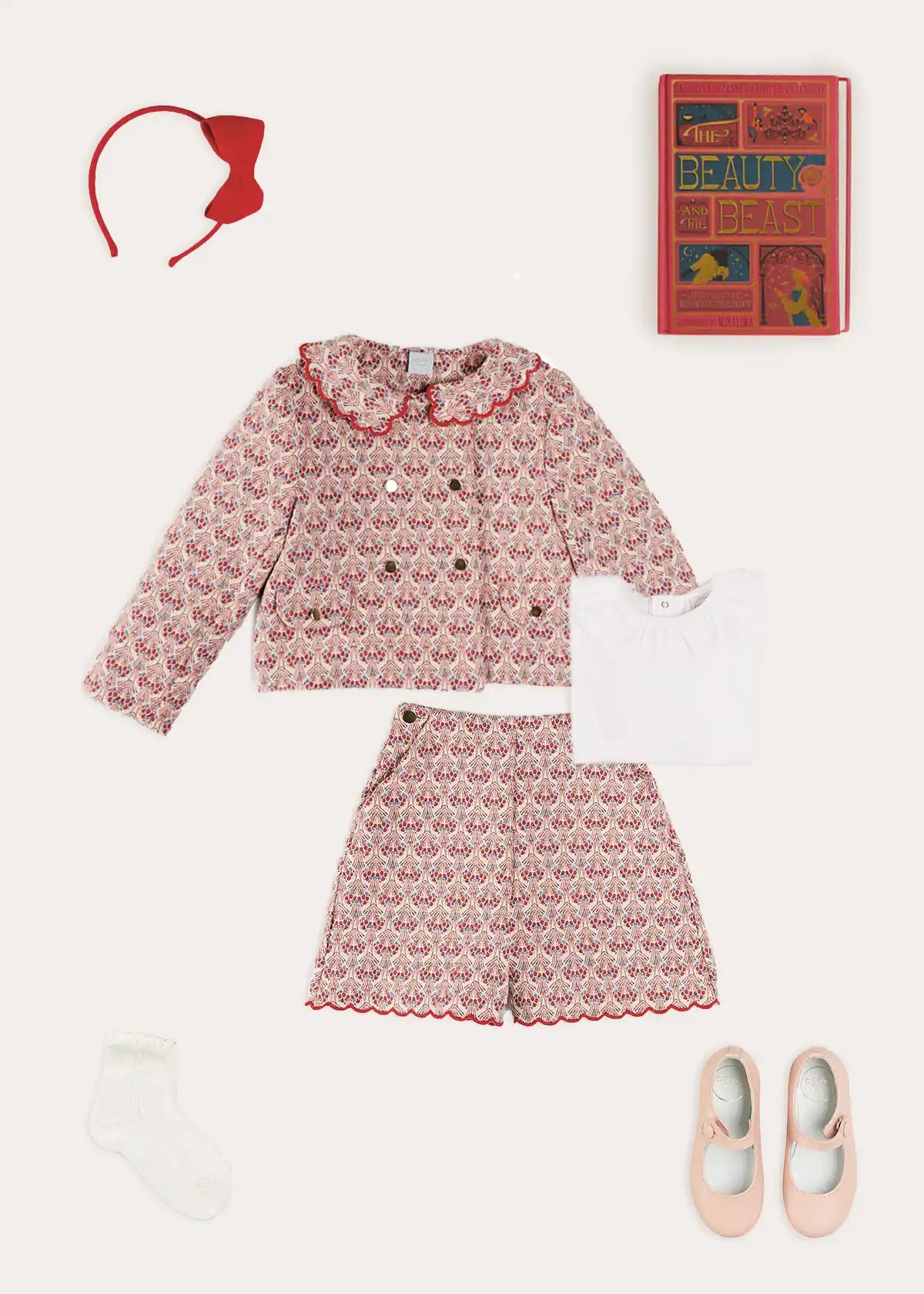 The Iris Jacquard Girl Look Look from Pepa London