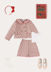 The Iris Jacquard Girl Look Look from Pepa London