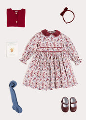 The Louisa Floral Dress Toddler Girl Look