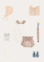 The Marianne Floral Newborn Look