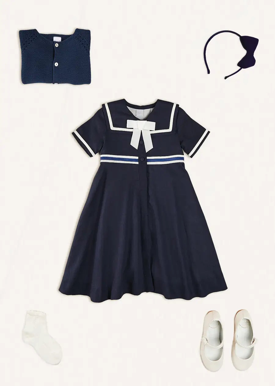 The Mariner Dress Girl Look Look from Pepa London