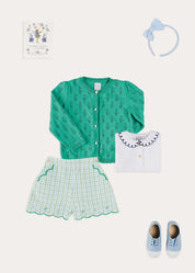 The Maxwell Shorts Toddler Girl Look Look from Pepa London