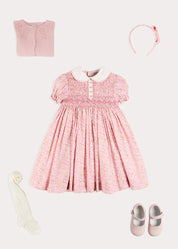 The Nellie Floral Dress Toddler Girl Look