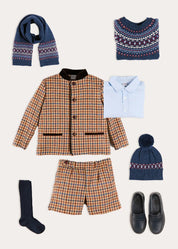 The Vincent Check Jacket Boy Look