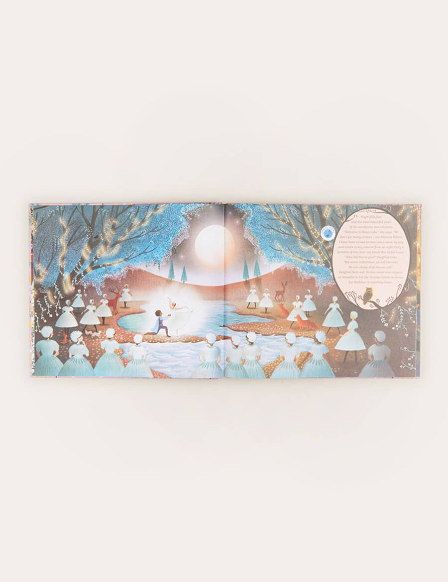 The Story Orchestra - Swan Lake Book in Pink. BOOKS from Pepa London