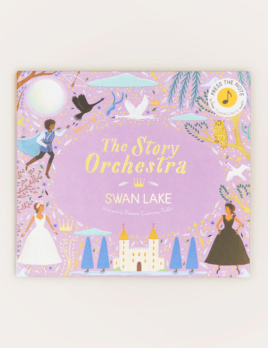 The Story Orchestra - Swan Lake Book in Pink. BOOKS from Pepa London