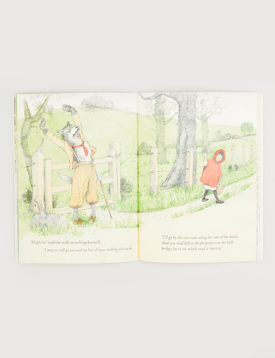 Red Riding Hood Book in Cream BOOKS from Pepa London