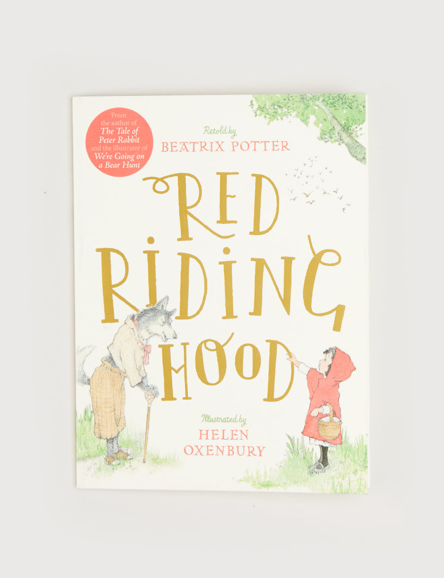 Red Riding Hood Book in Cream BOOKS from Pepa London